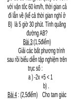 Bài 27. Dùng cụm chủ - vị để mở rộng câu: Luyện tập (tiếp theo)