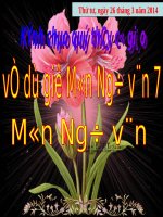 Bài 27. Dùng cụm chủ - vị để mở rộng câu: Luyện tập (tiếp theo)