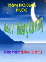 Bài 2. Trường từ vựng