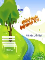 Bài 14. Người kể chuyện trong văn bản tự sự