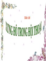 Bài 3. Xưng hô trong hội thoại
