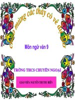 Bài 2. Sử dụng yếu tố miêu tả trong văn bản thuyết minh