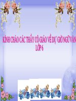 Bài 1. Sử dụng một số biện pháp nghệ thuật trong văn bản thuyết minh