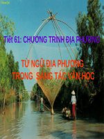 Bài 9. Chương trình địa phương (phần Văn)
