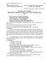 BỒI  DƯỠNG THƯỜNG XUYÊN GIÁO VIÊN năm học 2016  2017 họ và tên giáo viên nguyễn thị nhung 