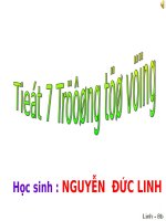 Bài 2. Trường từ vựng