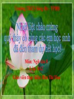 Bài 20. Câu cầu khiến