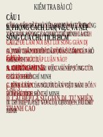 Bài 2. Đấu tranh cho một thế giới hoà bình