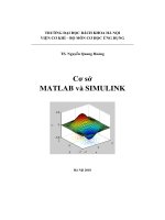Bài giảng Matlab full (Đại học Bách Khoa Hà Nội)