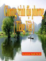 Bài 8. Chương trình địa phương (phần Tiếng Việt)