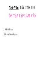 Bài 31. Ôn tập phần Tập làm văn