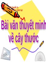 Bài 14. Luyện nói: Thuyết minh về một thứ đồ dùng