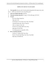 SKKN dạy học môn toán theo định hướng phát triển năng lực học sinh lớp 11 – THPT qua chuyên đề  “góc trong không gian” 