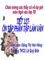 Bài 31. Ôn tập phần Tập làm văn