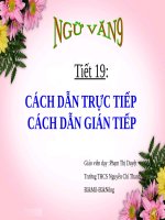 Bài 4. Cách dẫn trực tiếp và cách dẫn gián tiếp