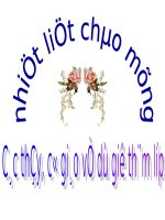 Bài 5. Trả bài tập làm văn số 1