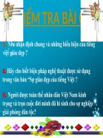 Bài 23. Đức tính giản dị của Bác Hồ