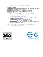 Xây dựng quy trình xử lý văn bản của văn phòng UBND tỉnh theo tiêu chuẩn, chất lượng ISO 90012000 