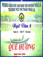 Bài 19. Quê hương