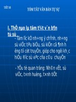 Bài 5. Tóm tắt văn bản tự sự