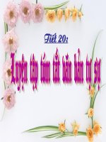 Bài 4. Luyện tập tóm tắt văn bản tự sự