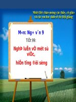 Bài 19. Nghị luận về một sự việc, hiện tượng đời sống