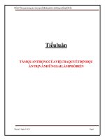 Tiểu LuậnTầm Quan Trọng Của Việc Ra Quyết Định Quản Trị Và Những Sai Lầm Phổ Biến