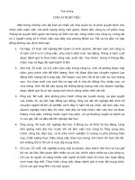 3 Tinh huong cho ai nghi viec