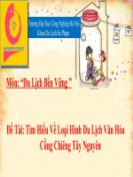 Tìm Hiểu Về Loại Hình Du Lịch Văn Hóa Cồng Chiêng Tây Nguyên