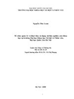 DSpace at VNU: Tổ chức quản lý và khai thác sử dụng tài liệu nghiên cứu khoa học tại trường Đại học Khoa học Xã hội và Nhân văn, Đại học Quốc Gia Hà Nộ