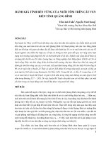 DSpace at VNU: ĐÁNH GIÁ TÍNH BỀN VỮNG CỦA NUÔI TÔM TRÊN CÁT VEN BIỂN TỈNH QUẢNG BÌNH Nguyen Van Chung