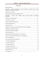 Chiến lược kinh doanh của Trung Nguyên