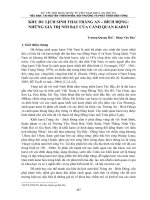 DSpace at VNU: Khu du lịch sinh thái Tràng An – Bích Động: Những giá trị nổi bật của cảnh quan Karst