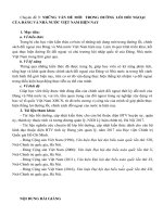 Chuyên đề 9 : NHỮNG VẤN ĐỀ MỚI  TRONG ĐƯỜNG LỐI ĐỐI NGOẠI CỦA ĐẢNG VÀ NHÀ NƯỚC VIỆT NAM HIỆN NAY