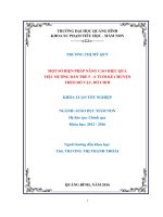 MỘT SỐ BIỆN PHÁP NÂNG CAO HIỆU QUẢ VIỆC HƯỚNG DẪN TRẺ 5 – 6 TUỔI KỂ CHUYỆN THEO ĐỒ VẬT, ĐỒ CHƠI