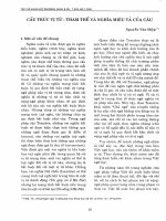 DSpace at VNU: Cấu trúc vị từ - tham thể và nghĩa viêu tả của câu