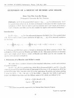 DSpace at VNU: Extension of a Result of Huneke and Miller