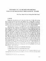 DSpace at VNU: Tích hợp các vấn đề biến đổi khí hậu vào các kế hoạch phát triển kinh tế - xã hội