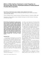 DSpace at VNU: Effect of Filler Surface Treatment on the Properties of Recycled High-Density Polyethylene (Natural Rubber) (Kenaf Powder) Biocomposites