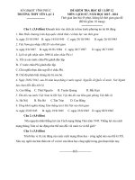 de thi hoc ki 1 mon lich su lop 12 nam 2015 2016 truong thpt yen lac 2 vinh phuc