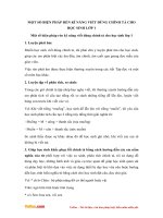 mot so bien phap ren ky nang viet dung chinh ta cho hoc sinh lop 1