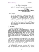 DSpace at VNU: Mô hình E-Learning giải pháp hiệu quả trong giáo dục đào tạo