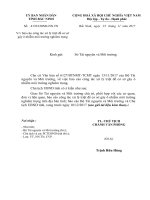 Công văn của Chủ tịch UBND tỉnh về việc báo cáo công tác xử lý triệt để cơ sở gây ô nhiễm môi trường nghiêm trọng