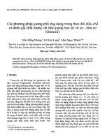 DSpace at VNU: Các phương pháp quang phổ ứng dụng trong theo dõi điều chế và đánh giá chất lượng vật liệu quang học lai vô cơ - hữu cơ (Ormosil)