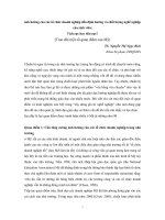 DSpace at VNU: ảnh hưởng của các tổ chức doanh nghiệp đến định hướng và chất lượng nghề nghiệp của sinh viên: Tích cực hay tiêu cực?