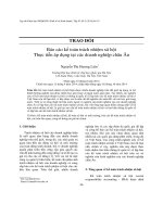 DSpace at VNU: Báo cáo kế toán trách nhiệm xã hội Thực tiễn áp dụng tại các doanh nghiệp châu Âu