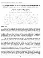 DSpace at VNU: Kết luận rút ra từ việc sử dụng hai sơ đồ tham số hoá đối lưu trong mô phỏng mưa lớn tháng 9 -2002