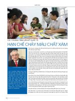 247 p22 p23 Cac chuong trinh lien ket quoc te Han che chay mau chat xam   Thuy Diem