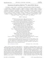 DSpace at VNU: Measurement of the beta beta Decay Half-Life of Te-130 with the NEMO-3 Detector