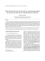 DSpace at VNU: Hình thái đánh giá giáo dục hiện đại và các phương pháp đánh giá năng lực học tập của học sinh phổ thông tại Việt Nam